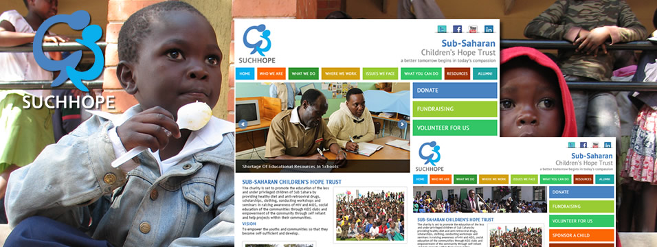 Charity Website Branding